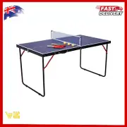 New Portable Tennis Table Folding Ping Pong Table Family Game Set -AU STOCK NEW*