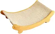 Hammock for Cats, Hammock Bed, Elevated Chair for Indoor Cats. Made from Durable sisal it Provides Comfort and Entertainment offering a Cozy and Stylish Resting spot Where Cats can Also Grind Claws.