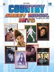 Country Sheet Music Hits: Easy Piano