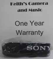 New old stock sealed OEM GENUINE SONY HANDYCAM CAMERA STRAP NECK/SHOULDER STRAP