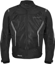 Germot Mistral Motorcycle Textile Jacket, black, Size XL for Men