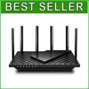 Powerful AX5400 WiFi 6 Router with Beamforming and MU-MIMO for Multiple Devices