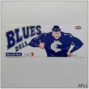 Carlton Blues Football Club AFL 2011 Herald Sun Bumper Sticker (C) (AFL1)
