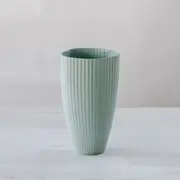 Club Santorini Flax Vase in Duck Egg Blue