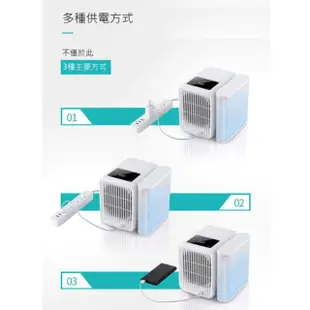 【小米生態鏈】Microhoo 個人迷你空調風扇 USB充電(移動空調 水冷扇 冷風機)