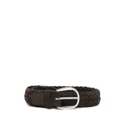 [Orciani] Orciani Suede Plot Belt 95 CM BROWN