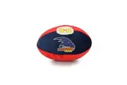 AFL Footy Adelaide Sports Soft Plush Ball Kids Toddler Squeeze Football Toy 18cm