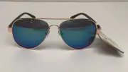 Panama Jack POLARIZED Aviator Sunglasses 24263SPO401 MIR POL 100% UV Protection