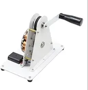 HENGJINGTR Folding Handle Hand Cranked Generator 50W, Hand Pedal Power Generator with USB Charging /DC1-36V Output Suitable for Outdoor Camping