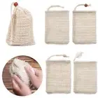 Exfoliator Shower Bath Blister Mesh Pouch Soap Saver Foaming Net Soap Saver Bag