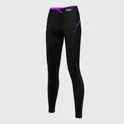 Fdx P2 Purple Women's Base Layer Thermal Compression Leggings