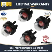 4 Pack Snap in Primer Bulb Assembly For Weed Whackers and Trimmers, Pressure AU