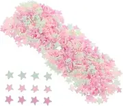 Gogogmee 10 Pcs Pentagram Soft Clay Sprinkles for DIY Craft Edible Cake Decorations Christmas Party Supplies