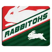South Sydney Rabbitohs NRL Team Logo Design Mouse Mat Pad