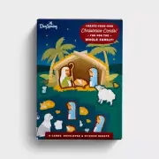 Card-Boxed-Christmas-Nativity Sticker Card (Box of 8) (2024)