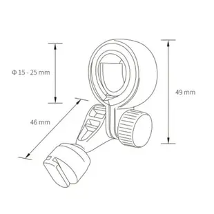 Mio原廠視鏡支撐架｜台南現貨｜MiVue C310 C312 C316 C317 C318 C319 C320 C325 C328 C330 C335 C340 C350 C355 C380 C382 C515 C552 C550 C570 C572 C575 C585 C588T C589T 行車記錄器專用｜後視鏡扣環式支架｜後視鏡固定式支架｜後視鏡扣環式支架｜後照鏡支架｜A41O｜破盤王 台南