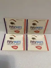 4 SUNSHINE BREWING PLAYMATE PREMIUM BEER BOTTLE LABELS. PENNSYLVANIA