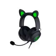Razer Kraken Kitty V2 Pro Wired RGB Headset with Interchangeable Ears - Black...