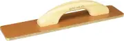 16"X3-1/2" Laminated Canvas-Resin Hand Float with Wood Handle