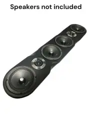 Universal 38” speaker rack Pod 4x 6.5" Midrange & 2x Tweeter (wood and fabric )