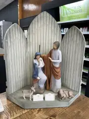 WILLOW TREE THE CHRISTMAS STORY Large Nativity Set NIOB NO ANIMALS