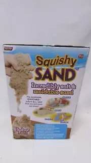 Squishy Sand Moldable And Incredibly Soft Sand 1.5 lbs Wham-O Kids As Seen On TV