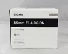 Sigma 85mm f/1.4 DG DN Art for Sony E-Mount