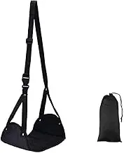 iZiv Travel Footrest, Airplane Footrest, Airplane Travel Accessories, Adjustable Portable Folding Foot Rest Hammock, Provides Relaxation and Comfortable for Long Flight