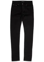 Amiri Stack Distressed Skinny Jeans - Black - 28 (W28 / XS) 28 (W28 / XS)