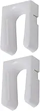 BUGUUYO 2pcs Wall Mounted Boot Rack for Tall Short Boots No Drill Installation Space Saving Organizer for Entryway Support for Footwear Storage