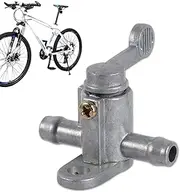 Agatige Inline Fuel Tap, 8mm 5/16 Fuel Shut Off Valve Motorcycle Fuel Tank Tap Petcock Switch for Dirt Bike ATV Quad