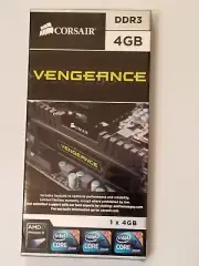 CORSAIR Vengeance 4GB DDR3 1600 (PC3 12800) CMZ4GX3M1A1600C Desktop RAM Memory