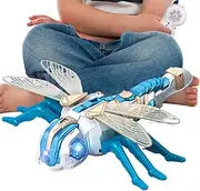 Remote Control Dragonfly, RC Dragonfly Model, Robot Dragonfly Toy, Dragonfly with Lights, Realistic RC Dragonfly, Musical Dragonfly Toy, 2.4 GHz Dragonfly, Remote Dragonfly Bot, LED Dragonfly Toy, RC
