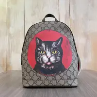 在飛比找Yahoo!奇摩拍賣優惠-GUCCI 495621 貓咪 CAT 塗鴉 GG logo