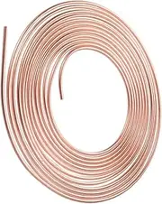 CHILDWEET Copper-plated Brake Tube Replacement 10m Auto Brake Line Non-magnetic Wide Diameter Range Sturdy Coating