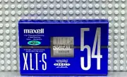 MAXELL XLI-S 54 BLUE TYPE I BLANK CASSETTE TAPE (1) (SEALED)