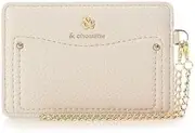 & chouette(アンドシュエット) Andschuet Simple Pass Case Envelope Card Holder Design Stitching Color Scheme
