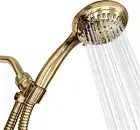 Luxury Spa: Imperialshine Gold Hand Held Shower Head, 4.5 Inch 6 Spray Setting H