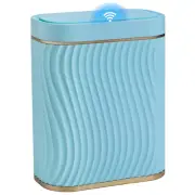 Bathroom Small Trash Can with Automatic Touchless Lid 2.6 Gallon Smart Garbag...