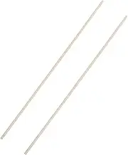 BCOATH Set of 2 Bamboo Rods Chair Frame Rods for Seat Fabric Support Chair Accessories Bamboo Material