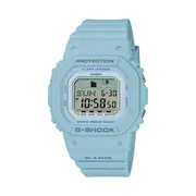Casio G-Lide Mid Dig Natural Surf Led Moon Tide World Time 200M Water Resistant Blue Face And Resin Band GLXS5600-2D
