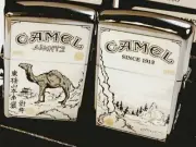 Zippo Camel Lights Aisa Gold CZ 1006 LIMITED EDITION ONLY 50 MADE BLACK ICE CASE