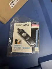 Vivitar Wired Remote Shutter Release for Canon Pentax Samsung DSLR Cameras