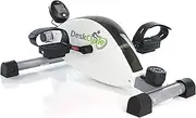 [DeskCycle] 2 Under Desk Bike Pedal Exerciser with Adjustable Leg - Mini Exercise Bike Desk Cycle, Leg Exerciser for Physical Therapy & Desk Exercise