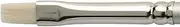 [Winsor & Newton] 5526004 Artisan Synthetic Fibre - Brush with Hog Bristles - Robust and Durable - Perfect for Thick Oil - Paint - Flat Brush/Short - Short Handle No. 4
