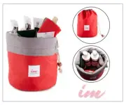 Illuminate Me Toiletry Travel Bag - Red