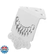 SUPVOX Metal Mandolin Tailpiece - 8 String Cover - Silver