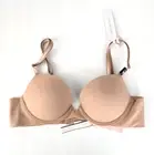 Victoria's Secret Love Cloud Push-Up Plunge Bra Size 34A - Sweet Nougat