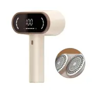 Rechargeable Lint Shaver for Clothes, Dual Motor Fabric Shaver, Digital Displ...