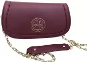 New Tory Burch Amanda Red Leather Cross Body Bag